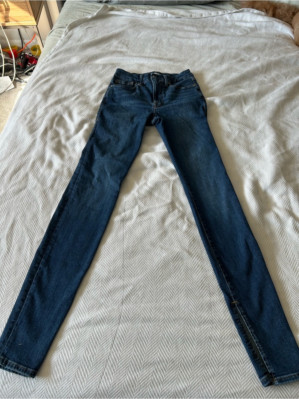 Good American Good Legs Women’s Dark Blue Skinny Jeans -